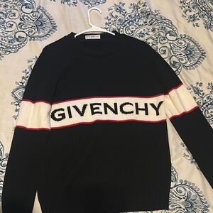 Givenchy Black and White Sweater